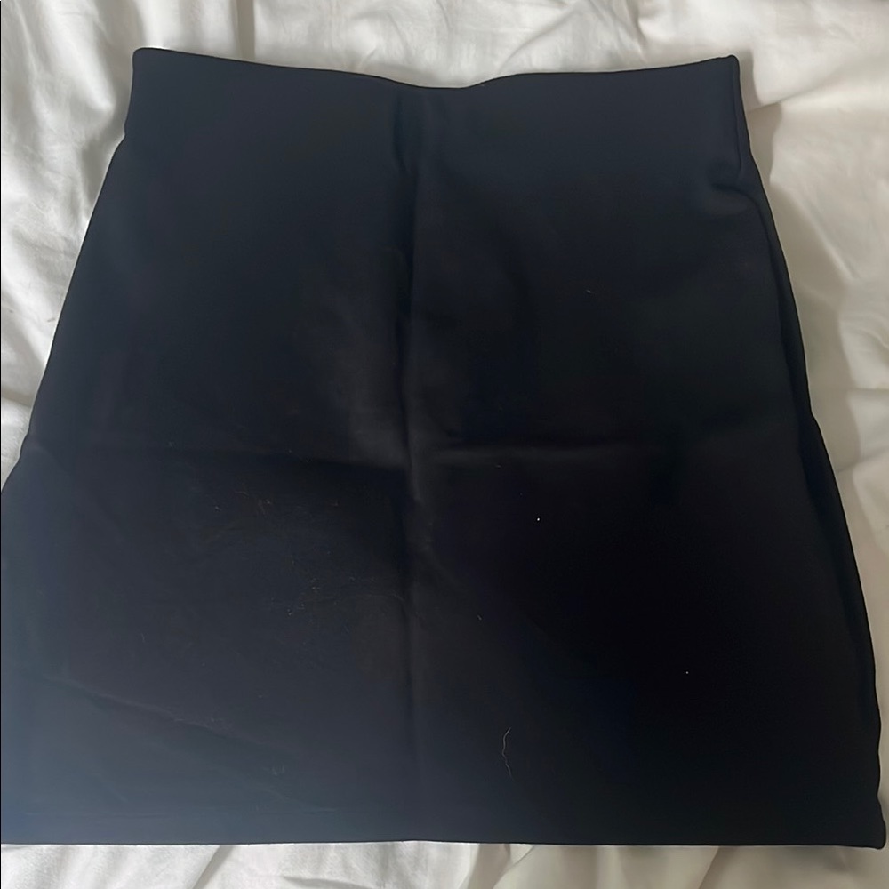Sunday Best Black and White Mini Pencil Skirt